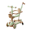 6 in 1 Adjustable Scooter Kids Flashing 3 Wheels Kids' Scooter Baby Swing Car Walker with Push Handle For Children Girls Boys Toys