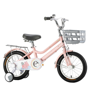 6 Years Old 12 Inch Wheel Size Children Bike Kid's Cute Bike Cycle Pink Bicycle for Girl