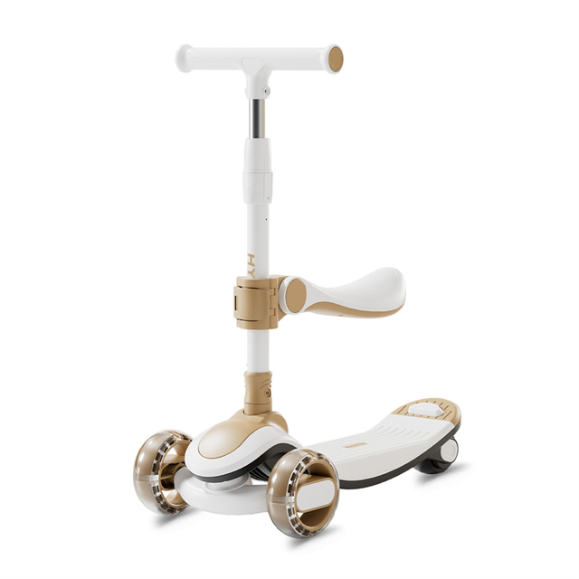 New Childrens Scooter Big Girl Boy Baby 130mm Wheel Kids Toys Kids Kick Scooter Folding Baby Scooter with Seat