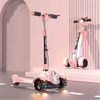 big size foldable adjustable price led flash three wheels kids children kick scooter for toddler kids age 3-8