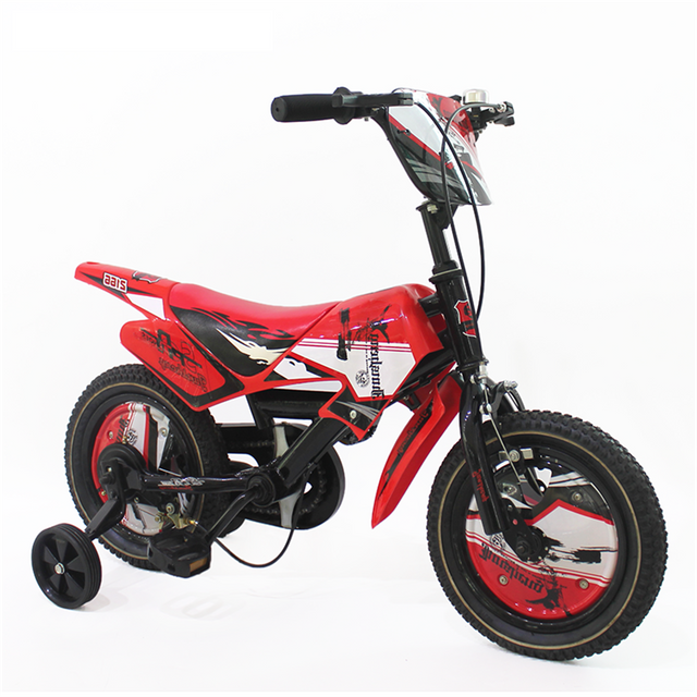 Children Aluminum Bike 14 Inch Moto Style Kids Bicycle 18 20 Inch Bicycle for Kid 7-12 Years