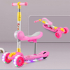 3 Year Kids' Scooters Foldable Baby Toy Scooter with Music And Light Cheap
