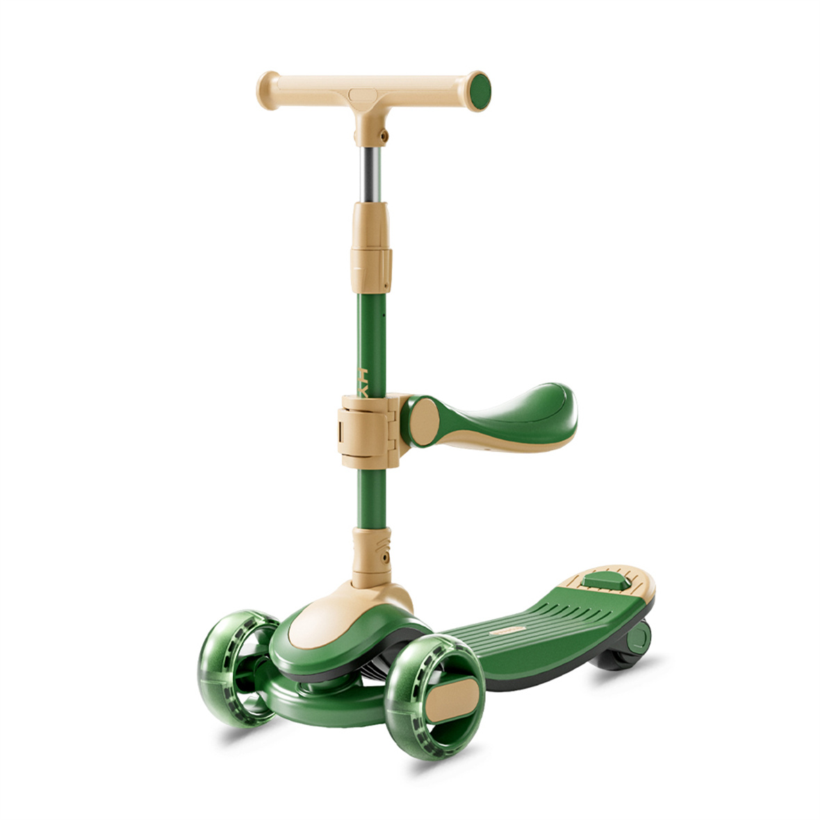 New Childrens Scooter Big Girl Boy Baby 130mm Wheel Kids Toys Kids Kick Scooter Folding Baby Scooter with Seat