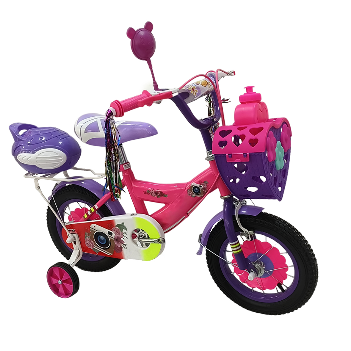 14inch Bicycles Pink Kids Bike Children's Bicycle From 4 Years Old Girls Cycle for Kids 7 Years