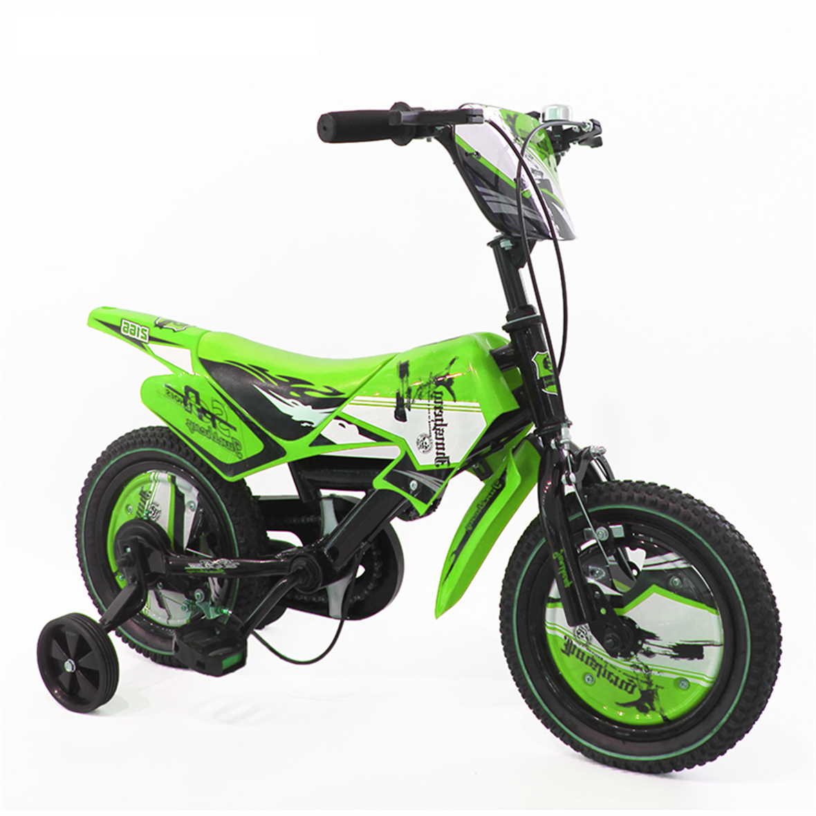 Children Aluminum Bike 14 Inch Moto Style Kids Bicycle 18 20 Inch Bicycle for Kid 7-12 Years