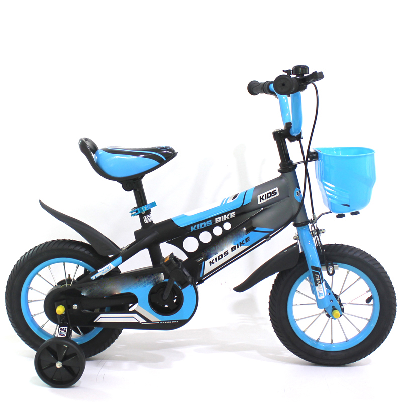 Children's Bicycle 4 Wheels Boy Bike 10 Years Bicycles 18 Inch Cycle for Children of 12 Years