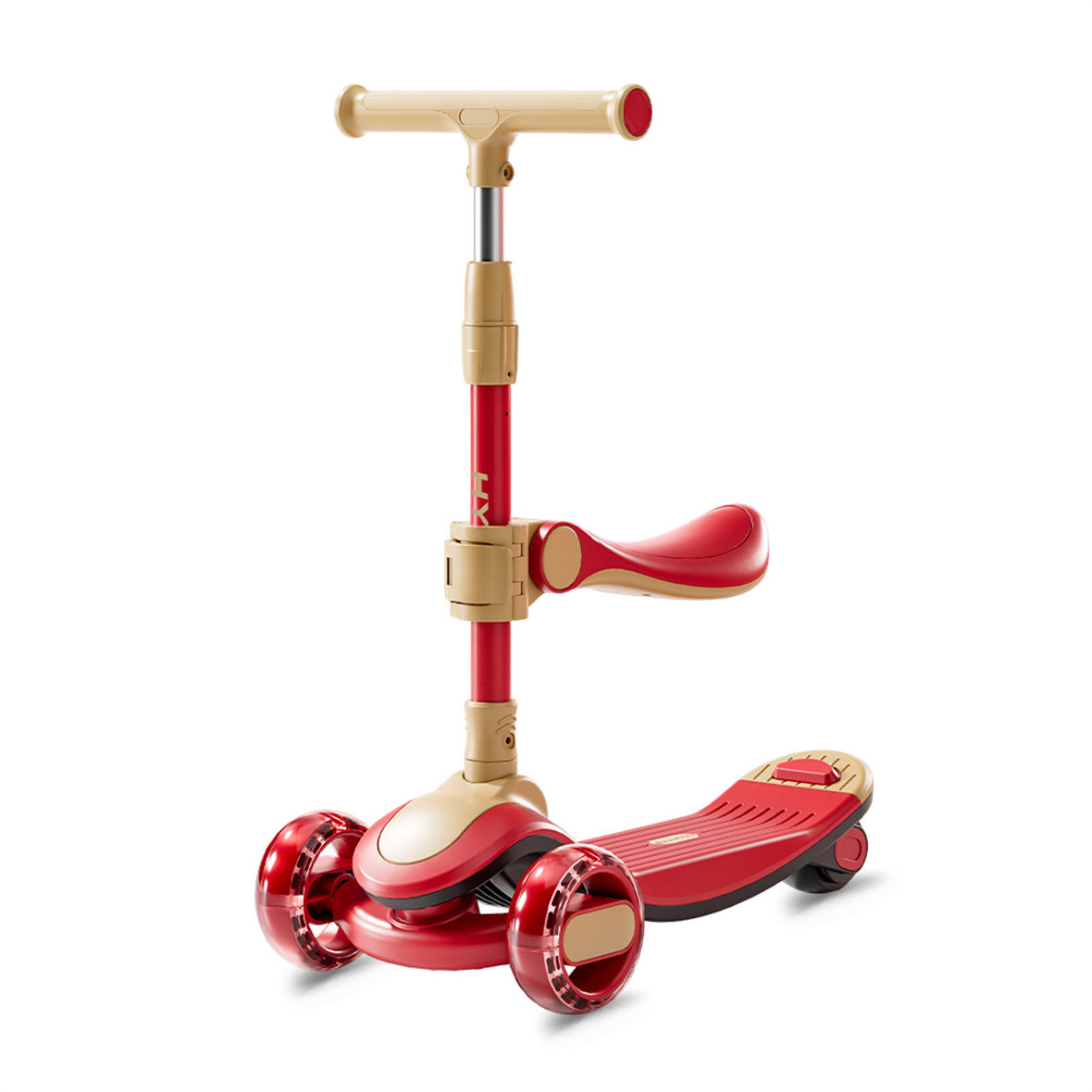New Childrens Scooter Big Girl Boy Baby 130mm Wheel Kids Toys Kids Kick Scooter Folding Baby Scooter with Seat