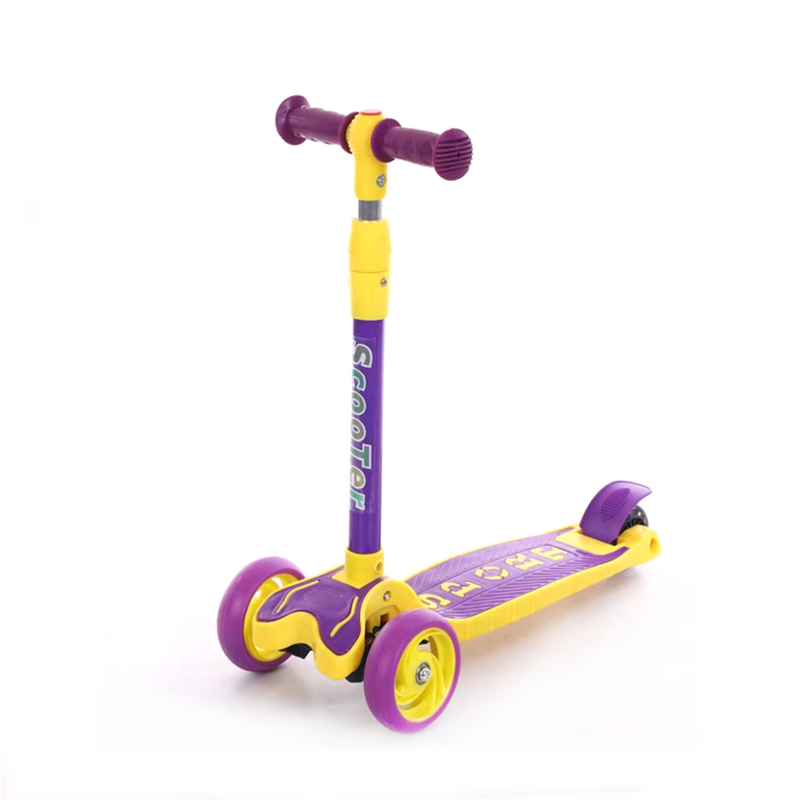 Adjustable Pu Flashing Wheels Kids Scooter Children's Scooter 3 Wheel Portable Foldable Baby Scooter