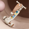 Foldable Adjustable Height Children Kick Scooter Led 3 Flashing Pu Wheels Kids Safety Scooter