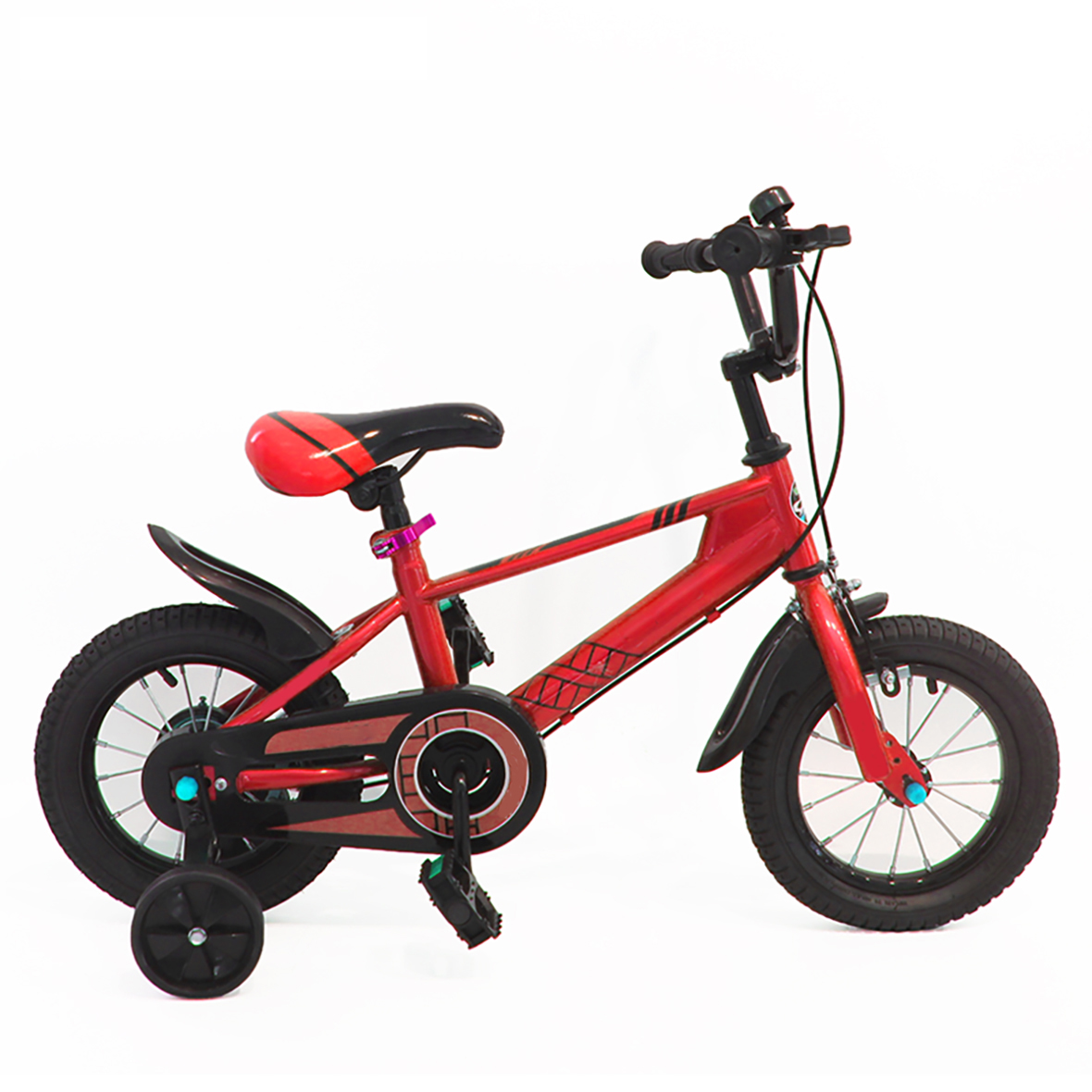 New Arrival Sport Kids Bike Children Bicycle 12 Inch Aluminium Alloy Boy Girls Cycle for 8 Years