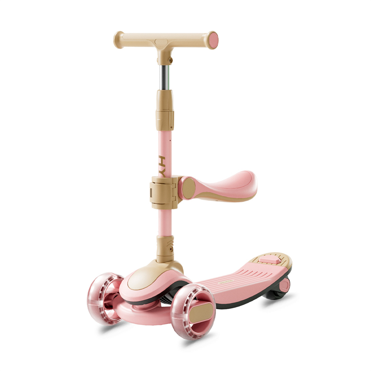 New Childrens Scooter Big Girl Boy Baby 130mm Wheel Kids Toys Kids Kick Scooter Folding Baby Scooter with Seat