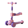 3 Wheels Adjustable Height Scooter Foldable Kick Kids Foot Scooter With Led Light for Girls Child