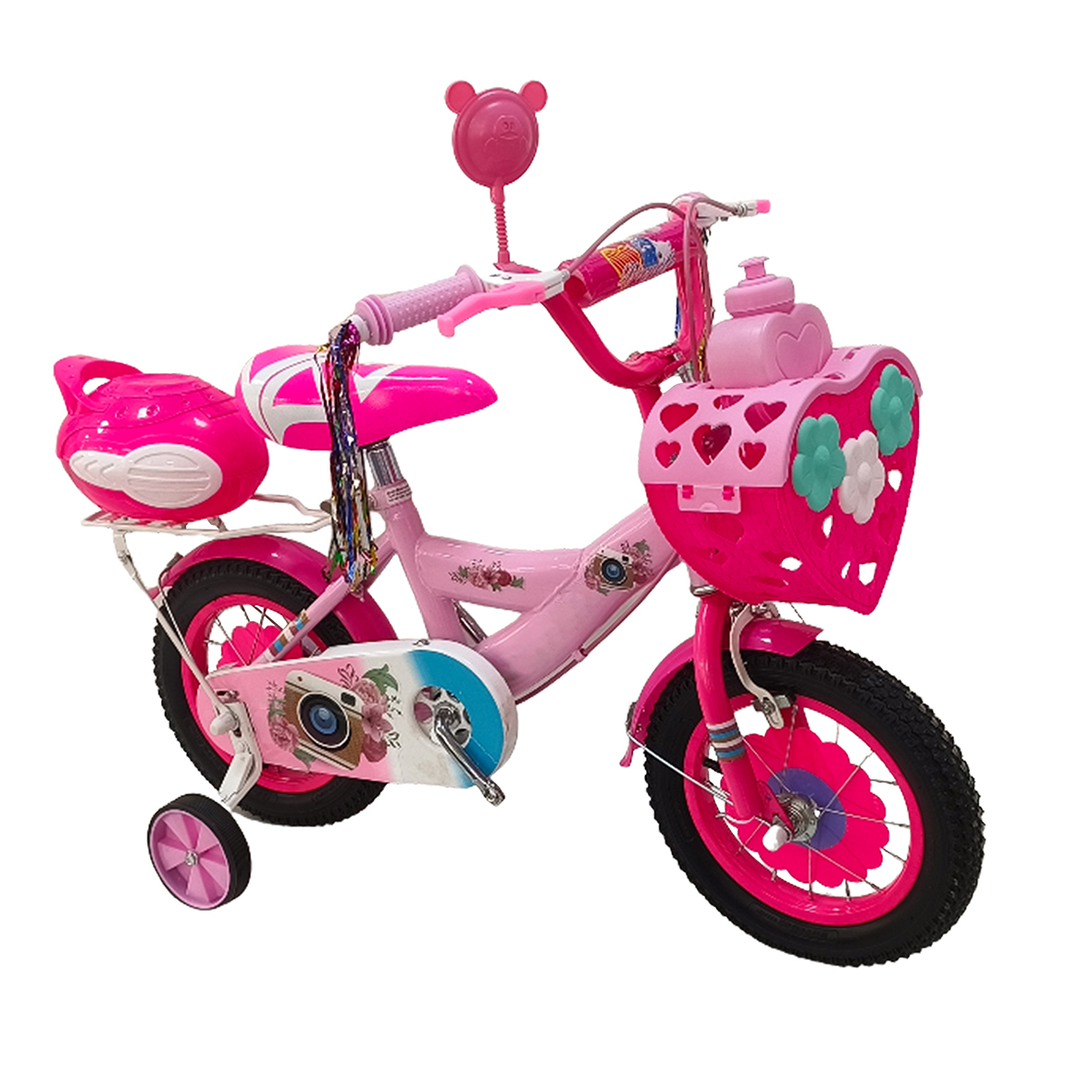 14inch Bicycles Pink Kids Bike Children's Bicycle From 4 Years Old Girls Cycle for Kids 7 Years