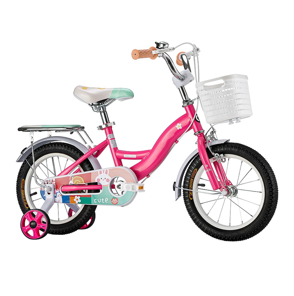 Kids Bicycle 16 Inch Green 12inch Girls Bike Children Bicycle for 6 Years Old Child