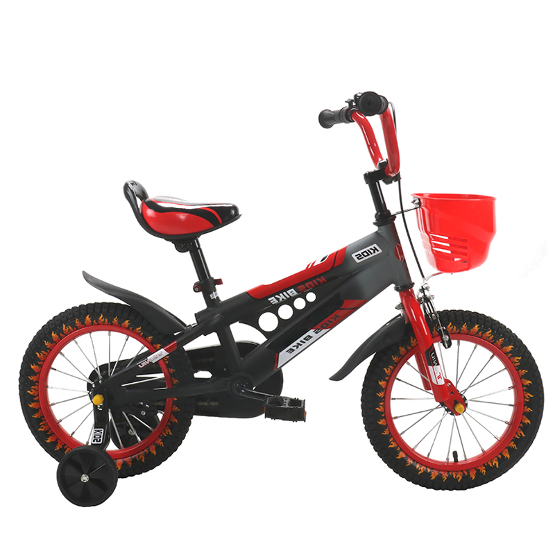 Children's Bicycle 4 Wheels Boy Bike 10 Years Bicycles 18 Inch Cycle for Children of 12 Years