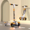 big size foldable adjustable price led flash three wheels kids children kick scooter for toddler kids age 3-8