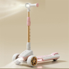 Led Light Baby Adjustable Height Children Foot Scooter Price Three Wheel Best Kick Scooter for Kids