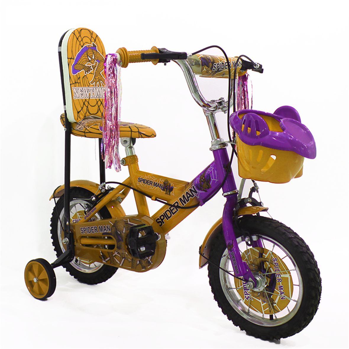 New Design Beautiful Baby Red Children Bicycle Kids Bikes 5 Years Girl Bicycle for Kids 8years with Colorful Tassel