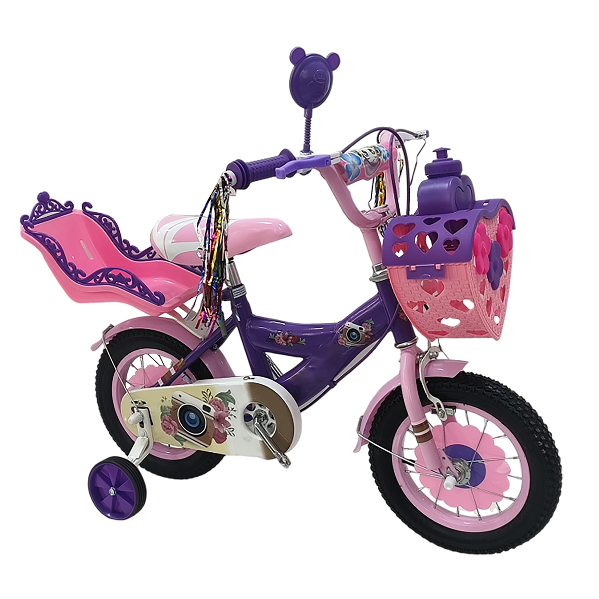 14inch Bicycles Pink Kids Bike Children's Bicycle From 4 Years Old Girls Cycle for Kids 7 Years