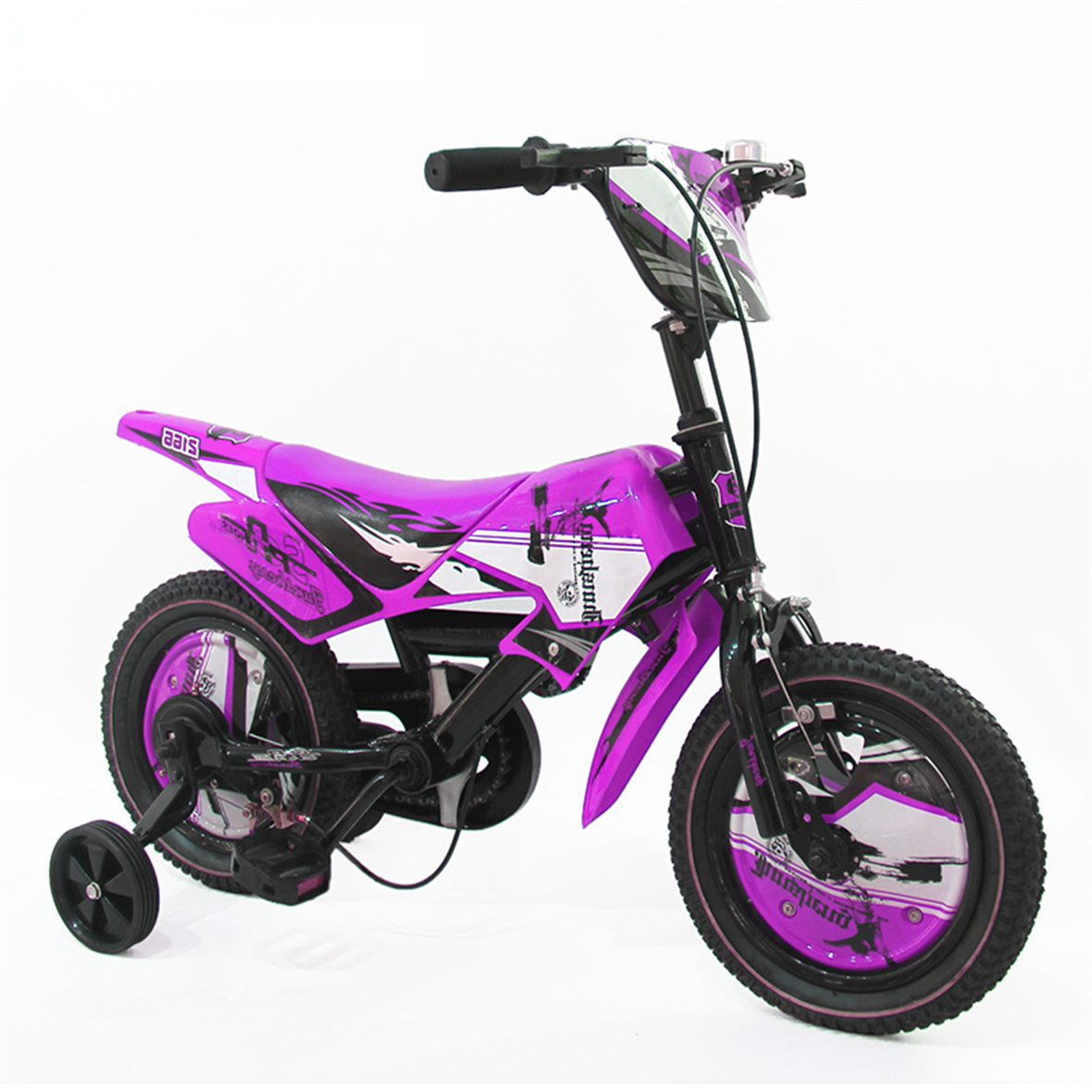 Children Aluminum Bike 14 Inch Moto Style Kids Bicycle 18 20 Inch Bicycle for Kid 7-12 Years
