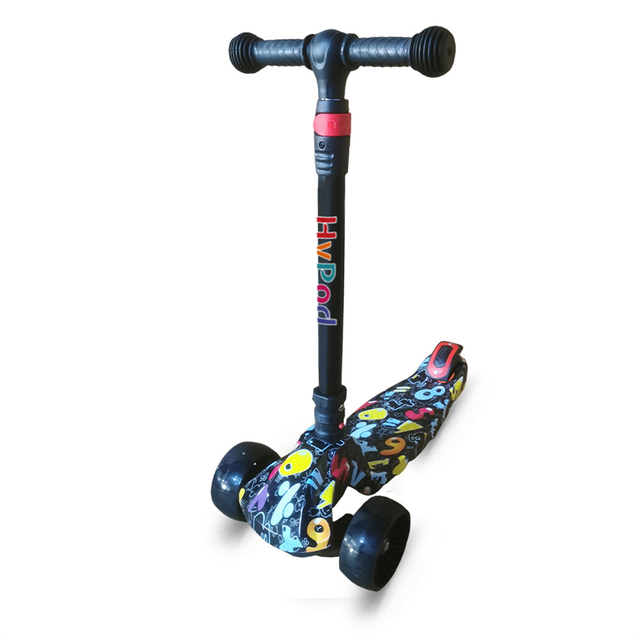 Oem Graffiti Kids Three Wheel Scooter Baby Toy Child Children Kids Kick Scooter