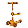 LED Light Children Scooter 3 Wheel Age 6-8 Good Price Safe 3 Wheel Durable Foot Kick Kids Scooter Girl with Seat