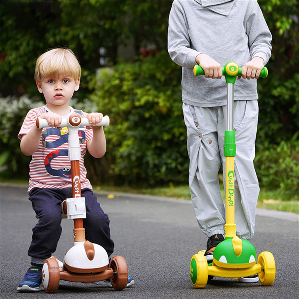 Oem Competitive Price Kick Child Scooter 3 Wheel Foot Scooter Flash Wheeler Kids Scooter with Seat