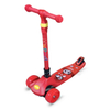 custom logo customized flashing wheel scooter kids foldable adjustable height children kick scooter