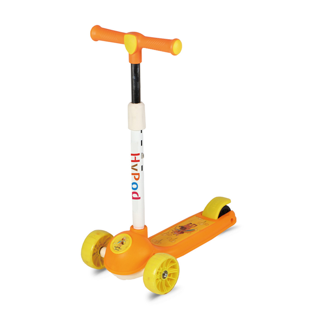 Custom Logo Best Flash 3 Wheel Adjustable Height Folding Kick Kids Scooter for Sale Age 2 6 7 Boys Years Old