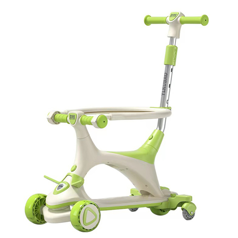 New 5 in 1 Kids Scooters Baby Sliding Car Children Push Scooter with Seat for Big Kids