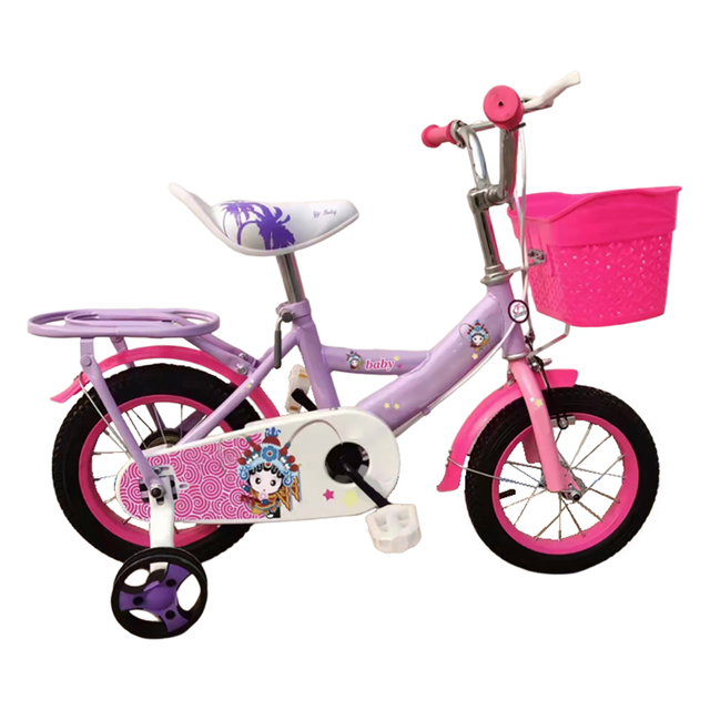 12 14 20 Inch Kids Bike Children Bicycle Baby Girls Cycle for 3-8 10 11 12 Years Old with Back Seat