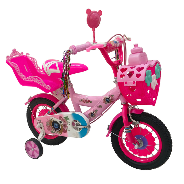 14inch Bicycles Pink Kids Bike Children's Bicycle From 4 Years Old Girls Cycle for Kids 7 Years