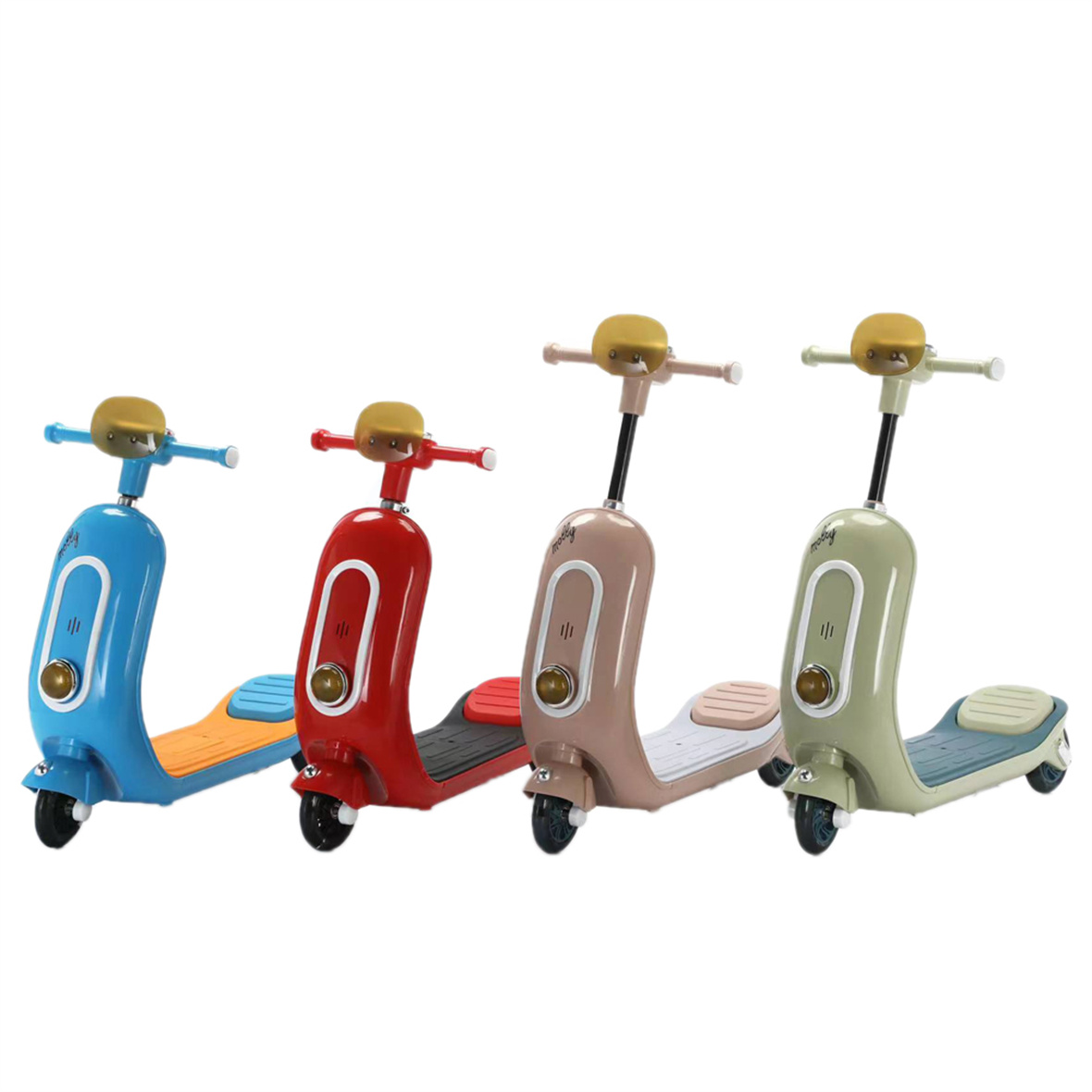 New Type Big Size Kid Motorcycle Style Scooter Children's Scooter 3-wheeled 5 Years Old Baby Scooter Outdoor