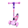 custom logo customized flashing wheel scooter kids foldable adjustable height children kick scooter